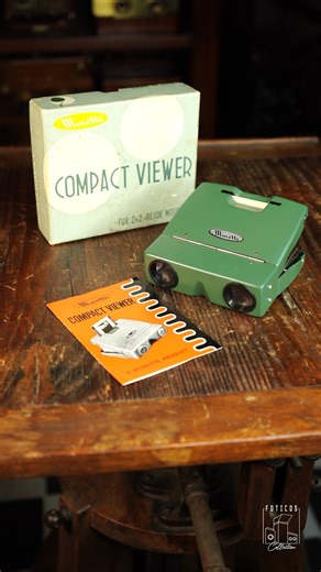 STEREOSCOPY CAMERAS AND VIEWERS FOTICOS on Instagram: "Compact slide viewer, Compact Viewer by Minette. Comes with instructions and original box. Printed on the back: “Dap 35-25519 AP 35-36260.” Slide holder measures 2“ x 2”. Made in Japan. --------------- Visor compacto de diapositivas, Compact Viewer de la marca Minette. Viene con las Instrucciones y su caja original. Impreso en la parte posterior "Dap 35-25519 AP 35-36260". El soporte de diapositivas es de 2" x 2". Fabricado en Japón #photogr