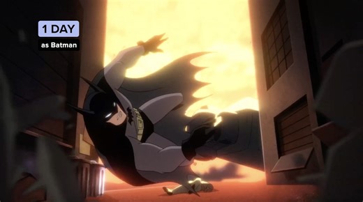 Even "being Batman" comes with a bit of a learning curve... | Batman