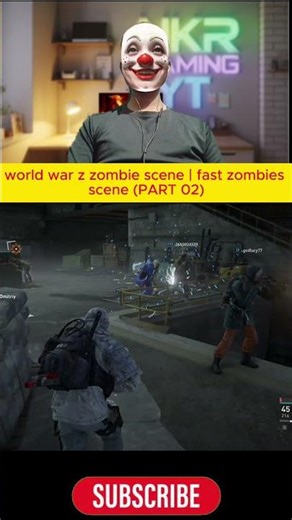 World War Z Zombie Scene | Fast Zombies Scene PART 02 #WWZAftermath #GamingMoments