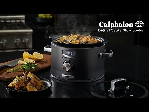 Calphalon Digital Sauté Slow Cooker | Calphalon