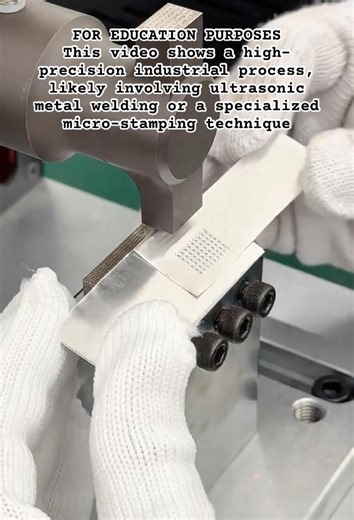 Ultrasonic Metal Welding #Manufacturing #Engineering #MetalWorking #Welding