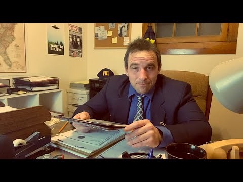 ASMR- X-Files Role Play.. (Part 1)