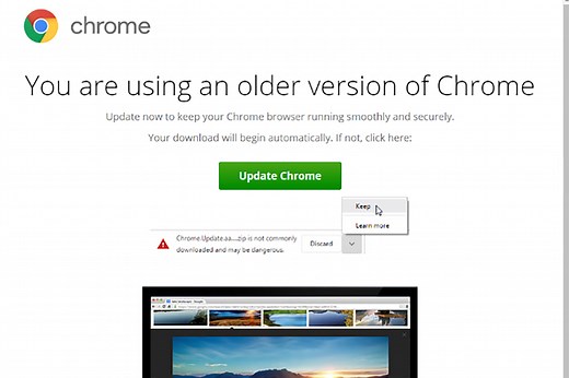 Warning over Google Chrome 'update' scam that lets hackers hijack your PC & bank