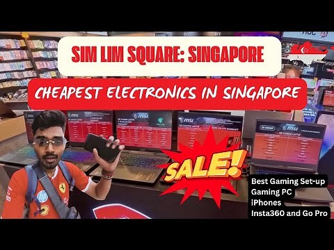 SIM LIM SQUARE - Biggest electronics mall Singapore| Cheapest Electronic | Full Guide | DISCOUNTS
