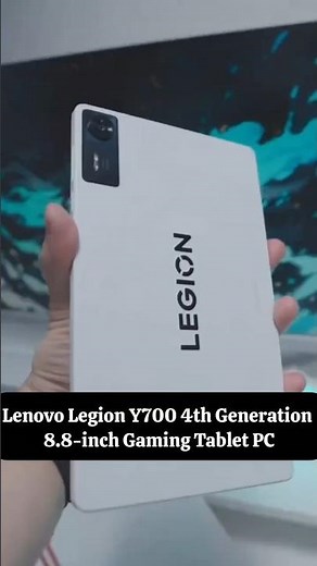 Lenovo Legion Y700 4th Generation 8.8-inch Gaming Tablet PC #lenovolegion #technology