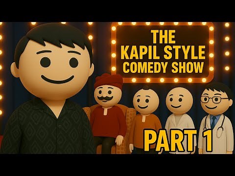 Kapil Sharma Style Comedy Show | MJO | 3D Comedy Cartoon | MJO Funny Toons | Part 1