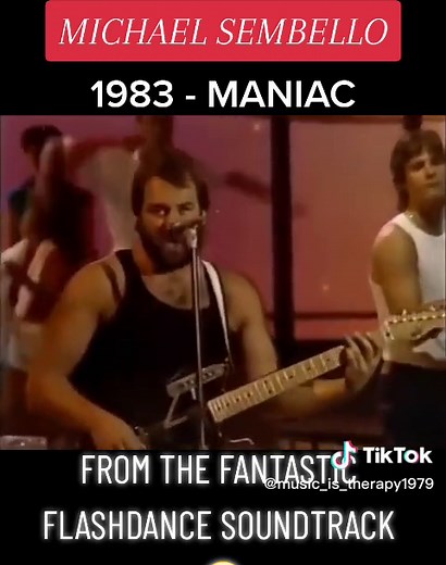Michael Sembello Maniac 80's Dance Scene - Flashdance Soundtrack