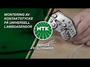 [SV] Montering av kontaktstycke på universell lambdasensor