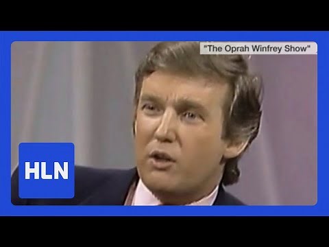 Oprah asks a 42-year-old Trump if he'd run for president