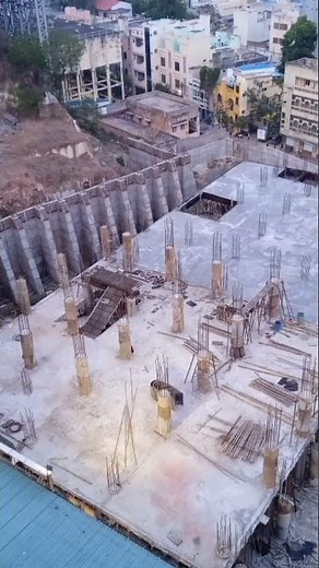 Buttress retaining wall...! #concretereinforcement