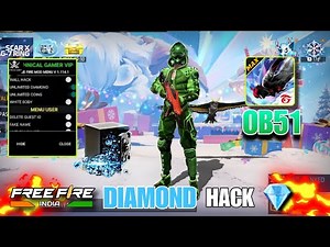 Free Fire Diamond hack 💎 || 🔥 Free fire Mode Menu 🔥 || Ob51 Unlimited Diamond