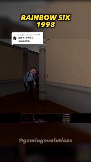 Replying to @haubzy_ Evolution Of Tom Clancy's Rainbow Six #gamer #game #rainbowsix #evolution