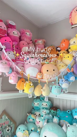 My huge Squishmallow collection! #squishmallows #shorts #viralshort