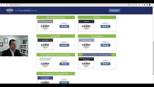 (Video #2) CDMP (Certified Data Management Professional) de DAMA International | Ramón Hernández Callejas