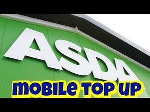 Buy Asda Mobile Top up Online - Voucher Code Delivered to Email