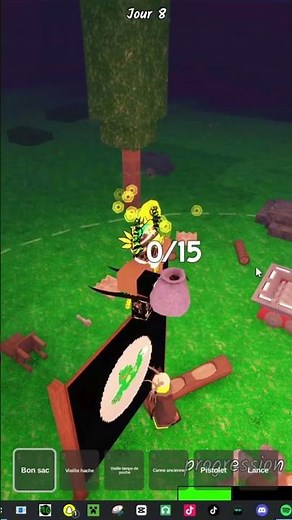 😱 99 Nuits dans la Forêt 🌲💀 Mon cauchemar en SHORT ! #Gameplay