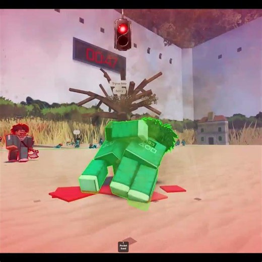 Miniroy Play Squid Game Red Light Green in #roblox #shortstory