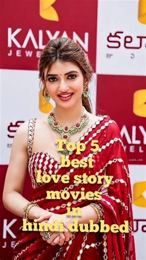 Top 5 Best Love Story Movies in Hindi Dubbed ❤️ | South Indian Romantic Movies 2026#shorts #viral