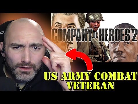 More Traumatizing Than Actual War! Company of Heroes 2 Review By Sseth Army Combat Vet REACTS