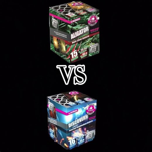 aligator vs. discovery #feuerwerk # batterie
