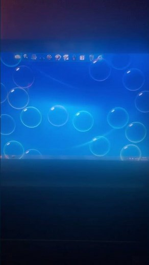 Windows 7 Bubbles screensaver