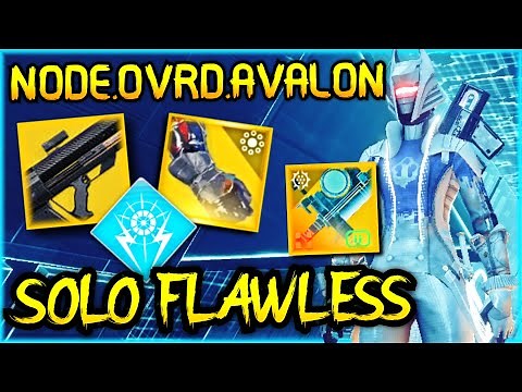 Not So Easy ! Expert 'node.ovrd.AVALON' - Solo Flawless | Warlock [Destiny 2 Episode Heresy]