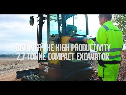 Volvo compact excavator EC27D: see the key features