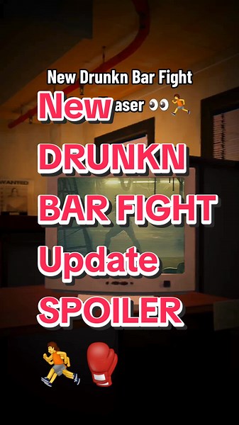 New Drunkn Bar Fight Update Teaser 👀🔥 #VR #Update #DrunknBarFight