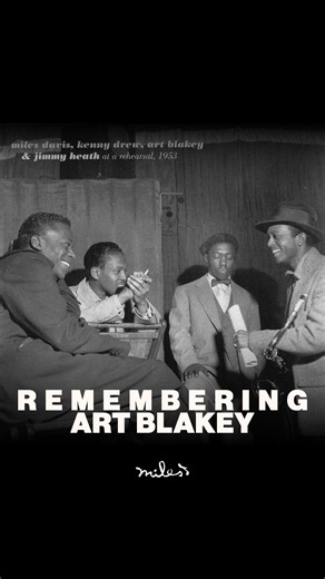 Art Blakey and Miles Davis #jazz #jazzmasters #music #jazzmusic #trumpet #livemusic #live #band