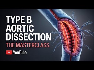 Type B Aortic Dissection Masterclass: dP/dt Control, TEVAR Strategy, and False Lumen Risk Explained