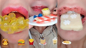 113K views · 2.8K reactions | Satisfying ASMR eating emoji TikTok...
