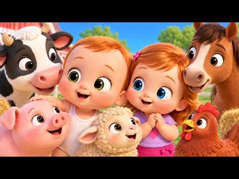 old macdonald had a farm |+Compilation | Lala Loops Kids Songs & Nursery Rhymes & cartoon