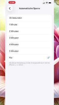 iPhone screen stays on longer 📱