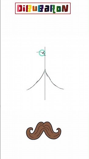 Dibujando un Bigote paso a paso | Dibujos fáciles