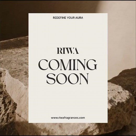 Every aura tells a story. Yours begins with RIWA. Coming soon.
