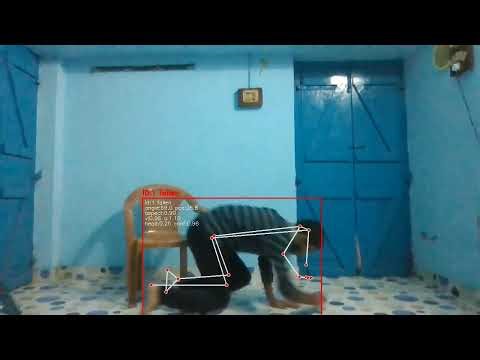 🧍🤖📉⚠️🚨Real-Time Human Fall-Down Monitoring System (AI + Pose Estimation)