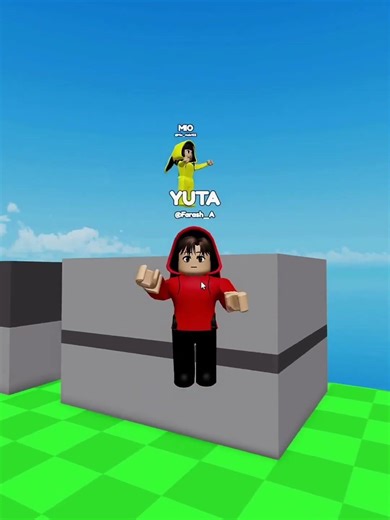 Yuta, Mio Dan Baby Celine Coba Tower Walhop || ROBLOX #roblox #yutamio