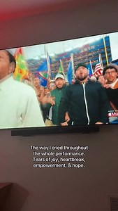 This is why art is so important. This is why representation is so important. Bravo to @badbunnypr and all the performers for showing so fully and beautifully as themselves at a time that is so painful, yet giving all of us such hope and joy. #badbunny #halftimeshow #Superbowl #superbowlsunday halftimeshow2026 | Jennifer Chung