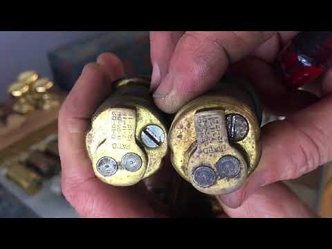 Antique Adjustable Mortise Cylinders
