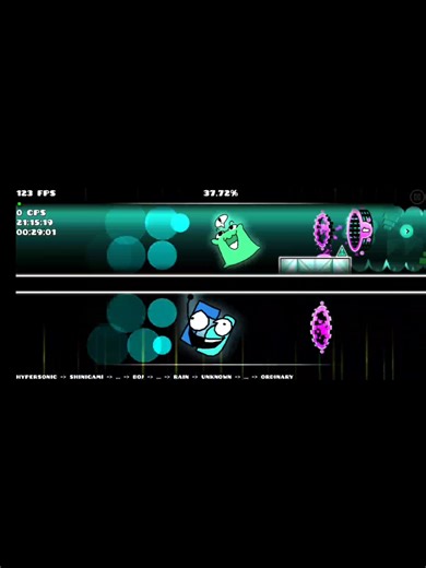 Mastering Multition 100% in Geometry Dash