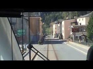【スイス】 レーティッシュ鉄道ベルニナ線 前面展望 Rhaetian Railway Bernina Line (RhB: Rhätische Bahn) (2014.4)