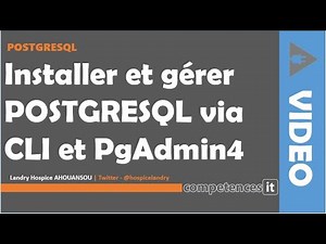 139# Installer et administrer PostgreSQL via CLI et PgAdmin 4 sous Linux