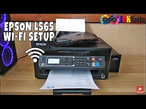 How to Connect Epson L565 Wi-Fi to PC and Laptop without using Router | INKfinite