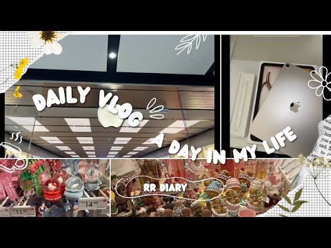 A day in my life | unboxing my new iPad | aesthetic | 🤗🫶🏻