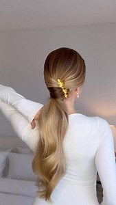 easy french twist ponytail hairstyle❤️ #hairtutorial #hairstyles #easyhairstyles #ponytail #frenchtwist | Alex Gaboury