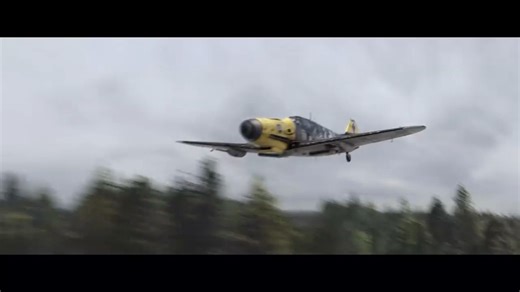 德军BF109战斗机机动性这么好，飞行员突然拉升，一下就飞到了美军战斗机的后面，从被追击的变成了追击者