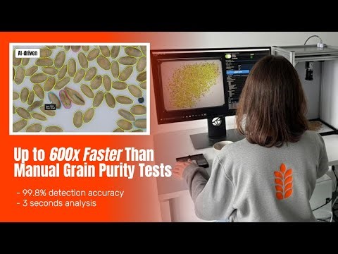 AI-Powered Grain Purity Testing – From 30 Minutes to 3 Seconds