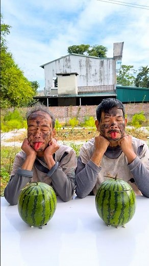 Hai anh em trêu chọc nhau siêu dễ thương 🍉👅👅👄👅👄👅👄👅🍉👴 #shorts #cute