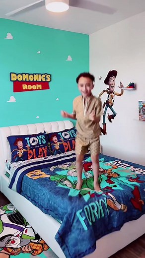 Welcome to Domonic’s Story! ❤️ #fyp #foryou #toystory #toystoryroom #woody #buzz #grateful #autism
