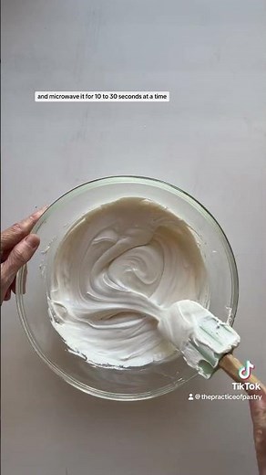 Canned frosting tip.